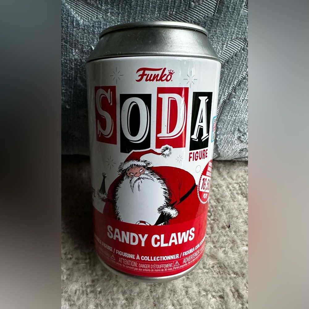Funko Soda Sandy Claws 2023 NYCC Fall Exclusive Sealed (Chance At Chase)